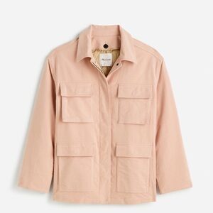 Madewell Flap Pocket Field Jacket blush pink Small or Extra Small New